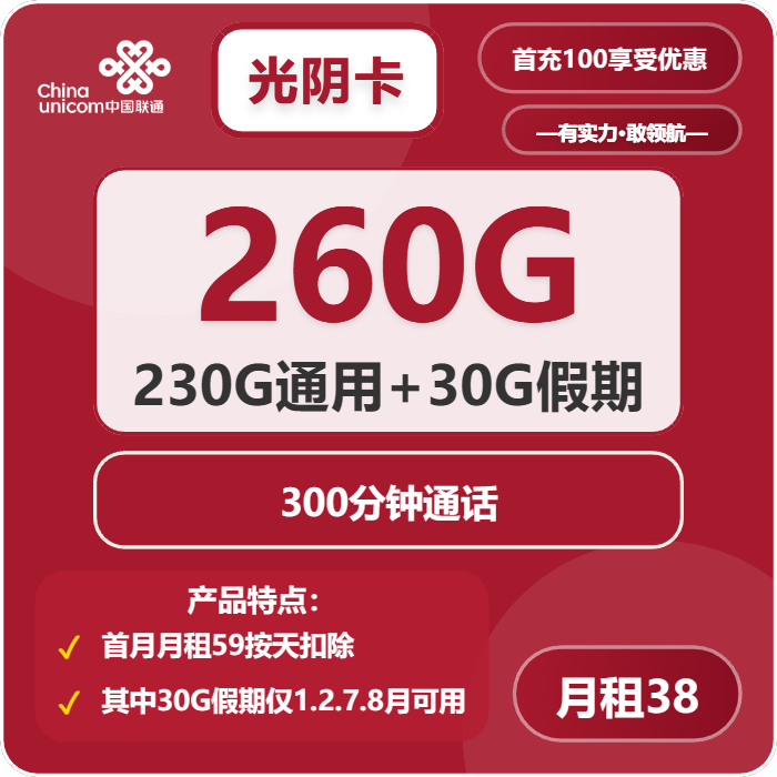 联通光阴卡