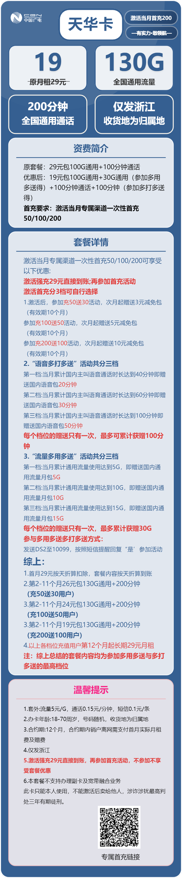 浙江广电天华卡详情